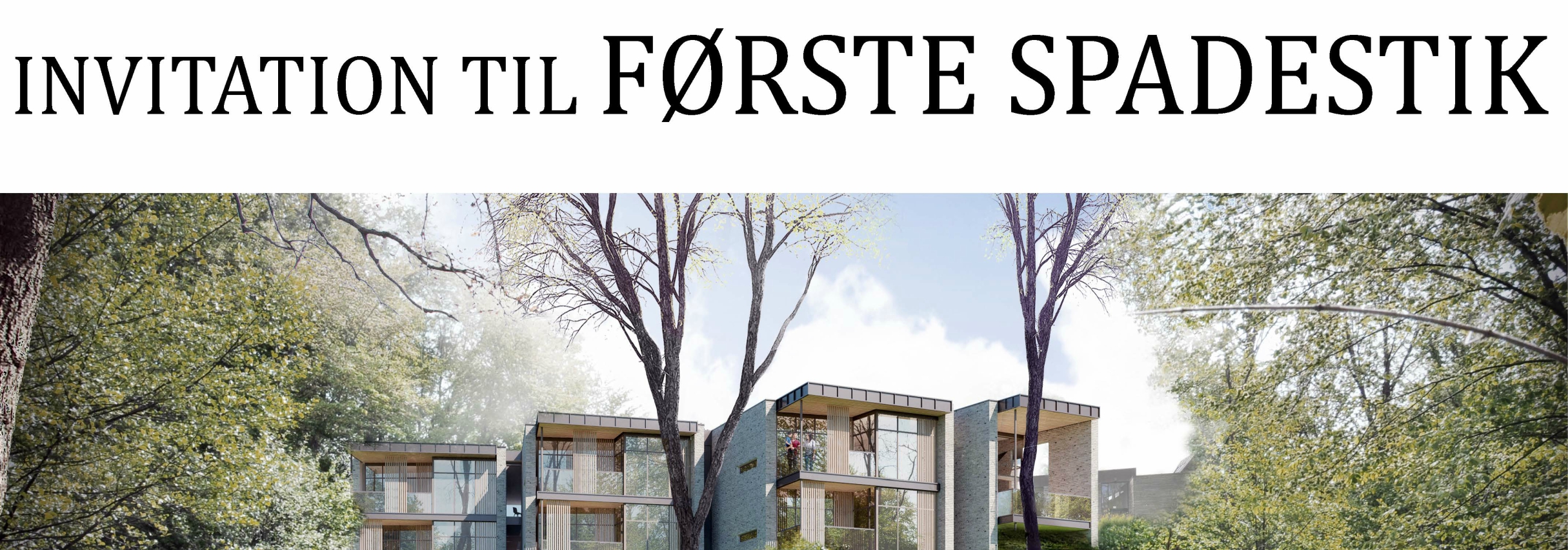 Børnene tager det første spadestik